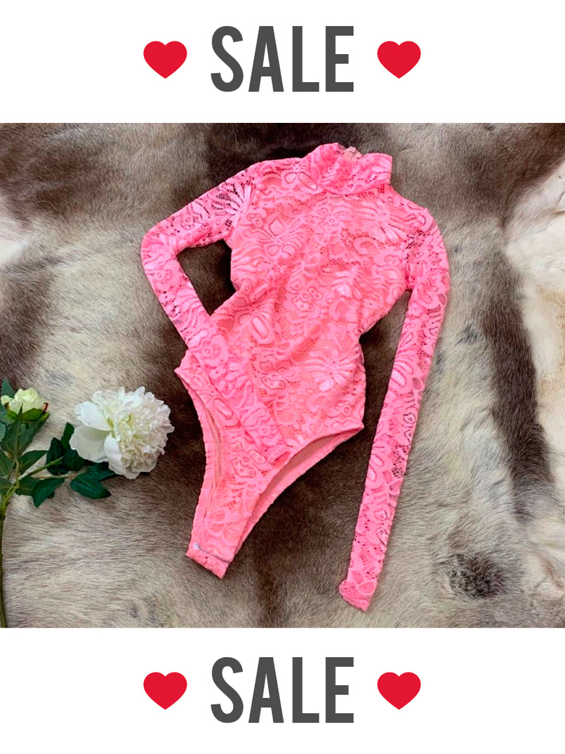 Гипюровый боди  | PUSHKA SHOP