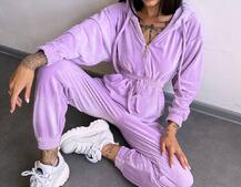 Велюровий комбінезон Велюровий комбінезон | PUSHKA SHOP