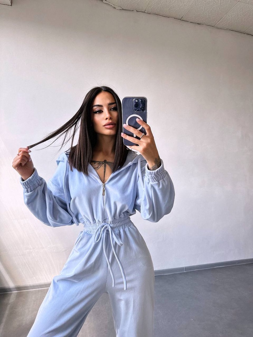 Велюровий комбінезон   Велюровий комбінезон   | PUSHKA SHOP