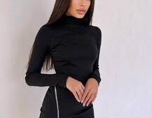 Сукня міні зі змійкою Сукня міні зі змійкою | PUSHKA SHOP