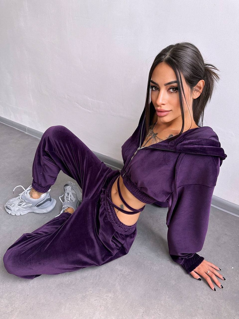 Велюровий комплект  | PUSHKA SHOP