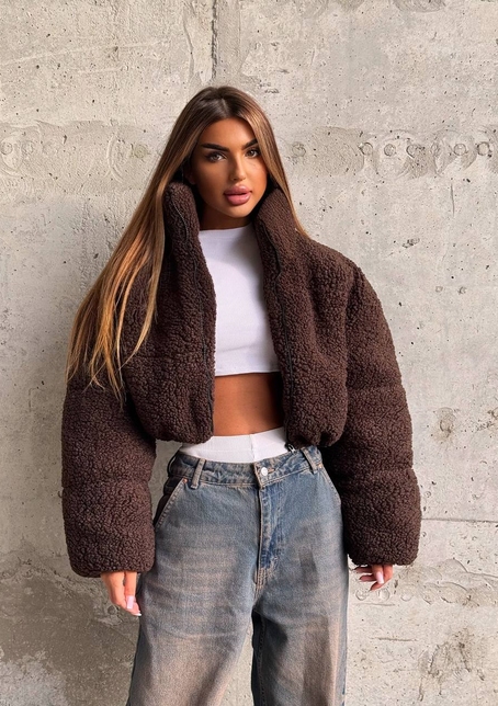 Курточка пуффер на блискавці | PUSHKA SHOP