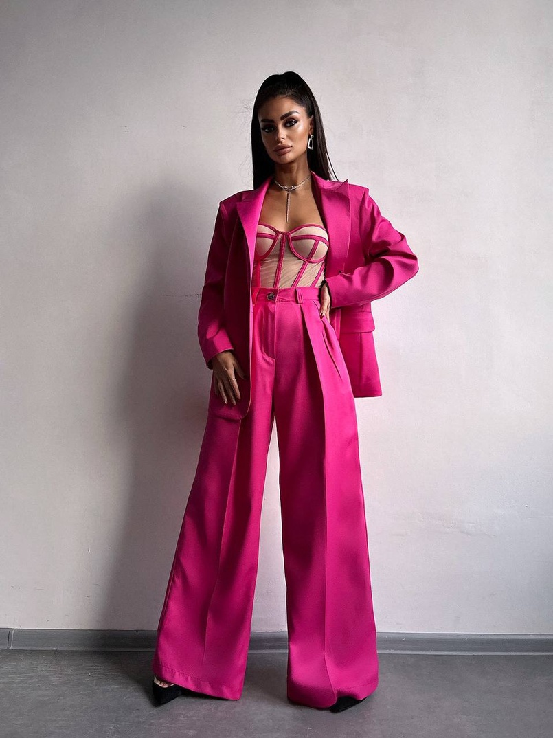 Костюм:  піджак на підкладці, штани+ корсет | PUSHKA SHOP