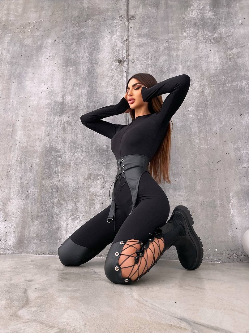 Комбінезон в комплекті з корсетом  | PUSHKA SHOP