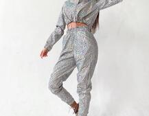 Рефлективный костюм с принтом | PUSHKA SHOP