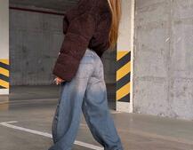 Курточка пуффер на блискавці | PUSHKA SHOP