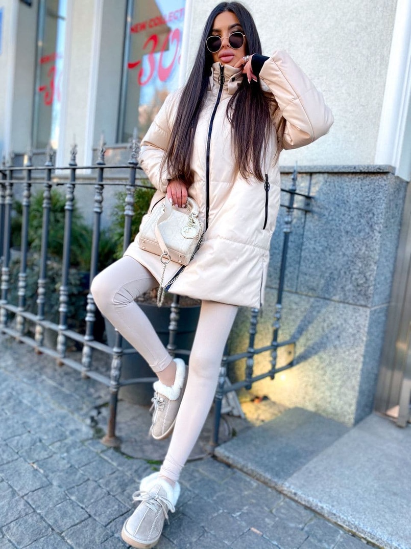 Тёплая куртка с капюшоном ❄️ | PUSHKA SHOP