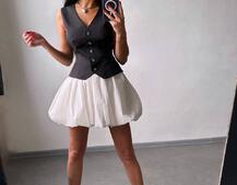 Комплект: жилет + спідниця Комплект: жилет + спідниця | PUSHKA SHOP