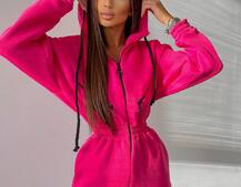 Тёплый комбинезон на молнии  Тёплый комбинезон на молнии  | PUSHKA SHOP