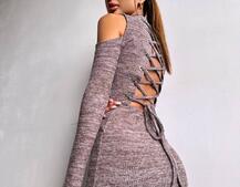 Трикотажна сукня міді Трикотажна сукня міді | PUSHKA SHOP