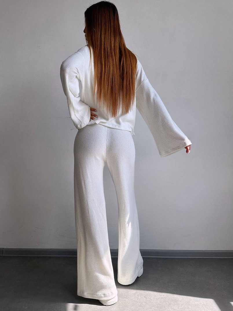 Трикотажний базовий комплект: світшот + штани  | PUSHKA SHOP