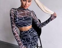 Комплект: топ + спідниця міді   Комплект: топ + спідниця міді   | PUSHKA SHOP