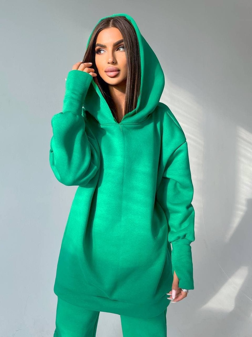 Тёплый комплект: худи + спортивные штаны Тёплый комплект: худи + спортивные штаны | PUSHKA SHOP