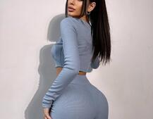 Костюм: легінси та топ з шнурівкою зі страз Костюм: легінси та топ з шнурівкою зі страз | PUSHKA SHOP