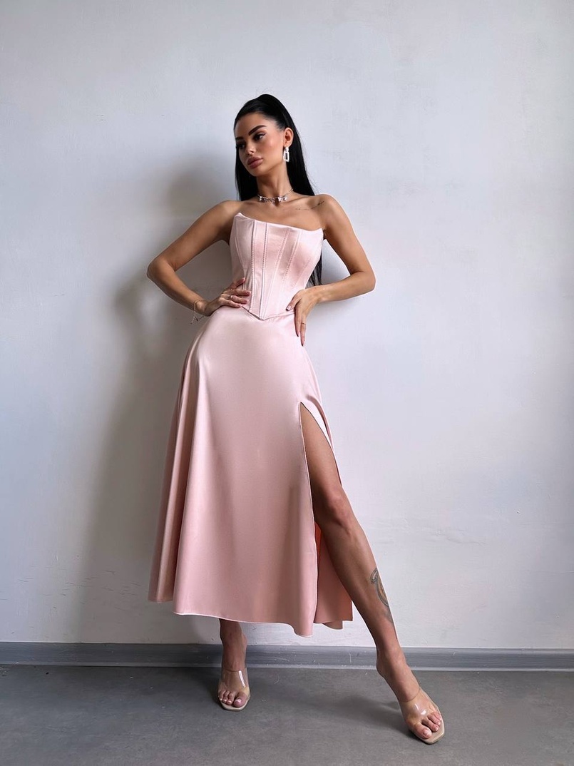 Корсетна сукня міді Корсетна сукня міді | PUSHKA SHOP