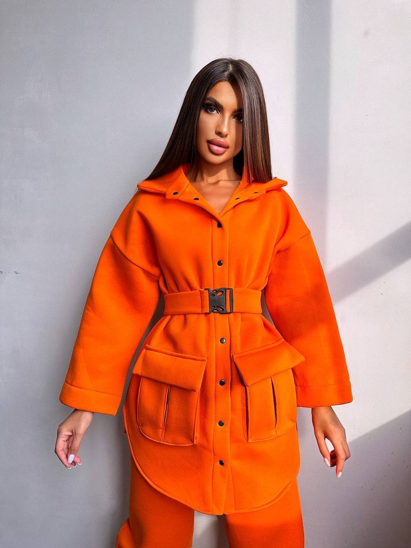 Комплект: тепла сорочка на кнопках + джоггери | PUSHKA SHOP