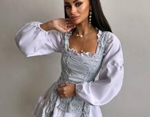 Комплект: сукня + корсет  Комплект: сукня + корсет  | PUSHKA SHOP