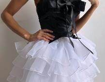 Комплект: корсет + пишна спідниця міні Комплект: корсет + пишна спідниця міні | PUSHKA SHOP