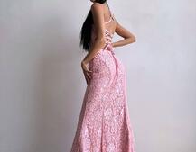 Мереживна сукня максі   | PUSHKA SHOP