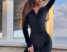 Велюровий комбінезон кльош | PUSHKA SHOP