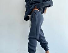 Тёплый комплект: худи + спортивные штаны  Тёплый комплект: худи + спортивные штаны  | PUSHKA SHOP