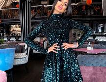 Платье-гольф с пайетками Платье-гольф с пайетками | PUSHKA SHOP