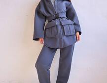 Комплект: тепла сорочка на кнопках + джоггери | PUSHKA SHOP