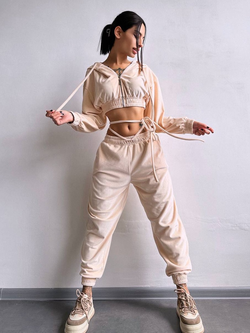 Велюровий комплект  | PUSHKA SHOP