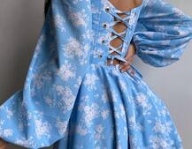 Корсетна сукня з подвійною спідницею  | PUSHKA SHOP