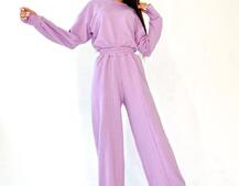 Костюм: боди + расклешенные штаны из качественной турецкой трехнитки Костюм: боди + расклешенные штаны из качественной турецкой трехнитки | PUSHKA SHOP