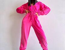 Велюровий комбінезон   | PUSHKA SHOP