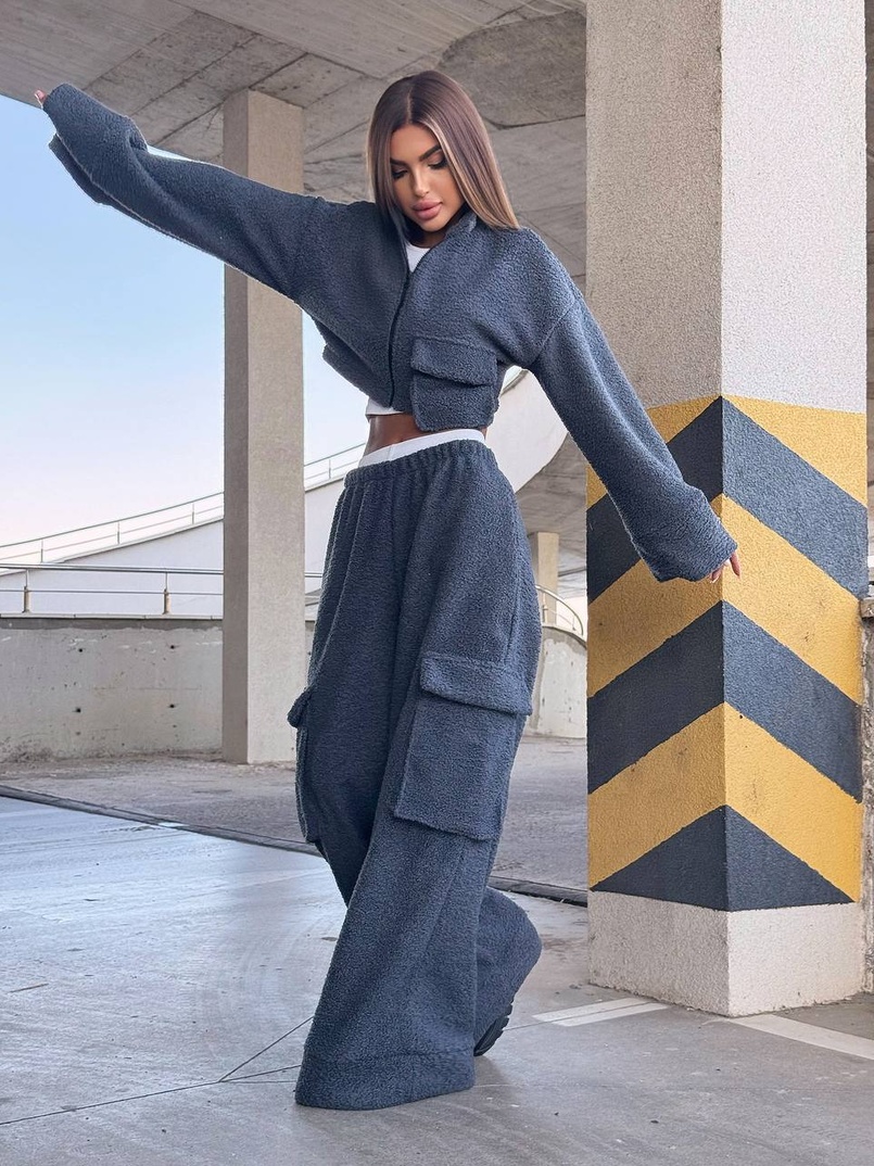 Теплий та мʼякий комплект Тедді на флісі Дуже приємний до тіла | PUSHKA SHOP