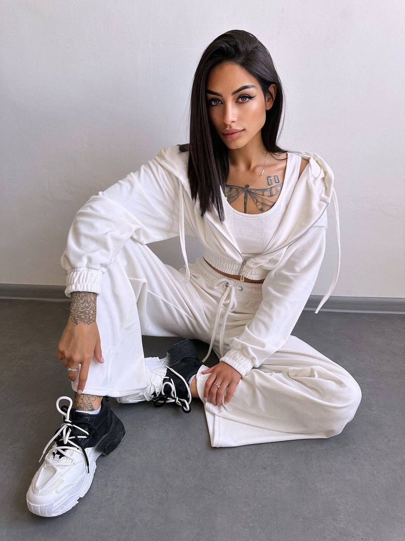 Велюровий комплект трійка  | PUSHKA SHOP