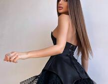 Атласна корсетна сукня  Атласна корсетна сукня  | PUSHKA SHOP