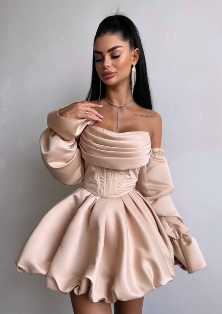 Комплект : корсет з рукавами  + спідниця балон  | PUSHKA SHOP