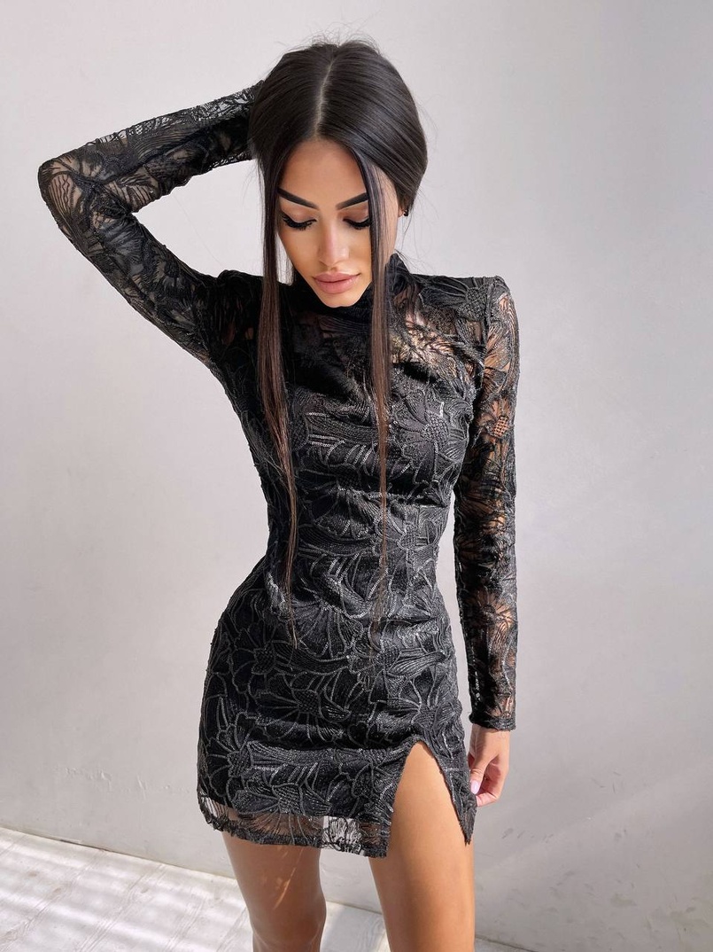 Мереживна сукня з підплічниками Мереживна сукня з підплічниками | PUSHKA SHOP