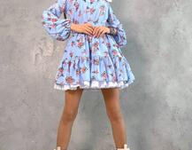 Платье со съёмным воротничком и подъюбником Платье со съёмным воротничком и подъюбником | PUSHKA SHOP