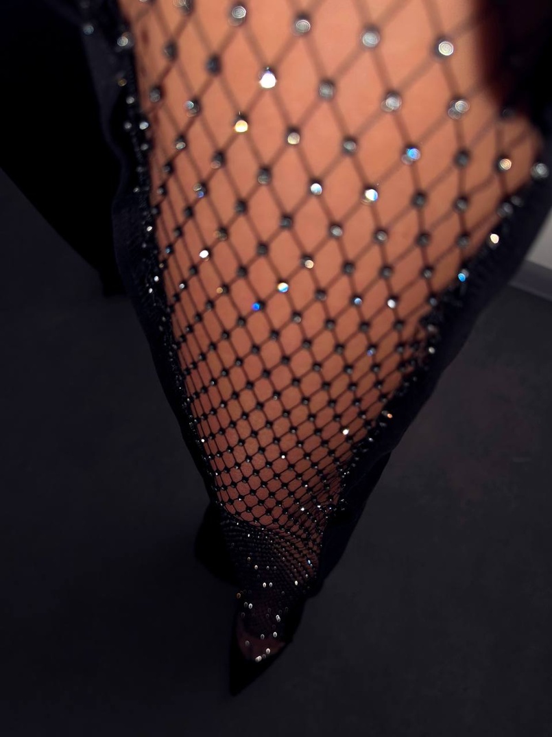 Комплект: корсет + штани із сіткою зі стразами  Комплект: корсет + штани із сіткою зі стразами  | PUSHKA SHOP