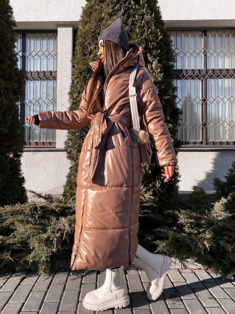 Тёплая куртка с капюшоном ❄️ | PUSHKA SHOP