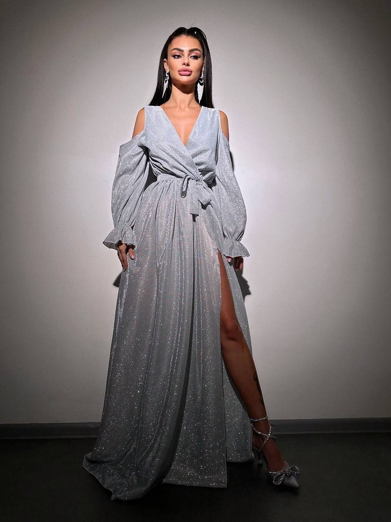 Сяюча сукня максі Сяюча сукня максі | PUSHKA SHOP