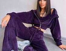 Велюровий комплект трійка  | PUSHKA SHOP