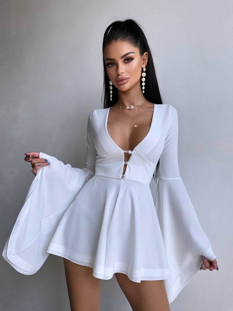 Ромпер з розкльошеними рукавами Ромпер з розкльошеними рукавами | PUSHKA SHOP