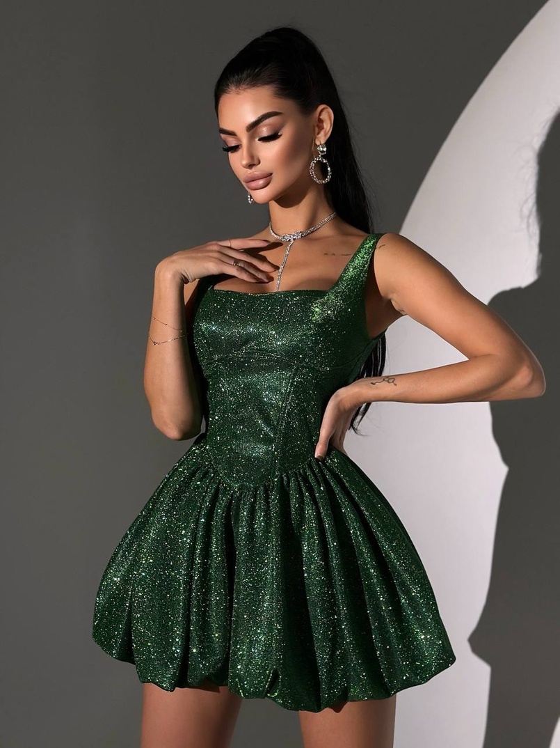 Сяюча корсетна сукня міні Сяюча корсетна сукня міні | PUSHKA SHOP