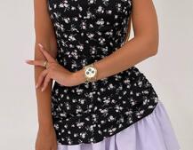 Сукня з квітковим принтом  | PUSHKA SHOP