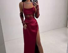 Комплект: корсет+ рукавички + спідниця максі | PUSHKA SHOP