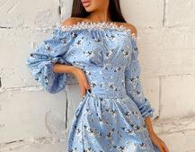 Шелковое платье с корсетом декорированное кружевом Шелковое платье с корсетом декорированное кружевом | PUSHKA SHOP