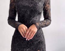 Мереживна сукня з підплічниками Мереживна сукня з підплічниками | PUSHKA SHOP