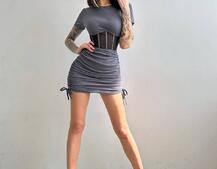 Сукня-міні  з елементами корсету  Довжину спідниці можна регулювати  Сукня-міні  з елементами корсету  Довжину спідниці можна регулювати  | PUSHKA SHOP