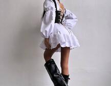 Комплект: сукня + корсет  | PUSHKA SHOP