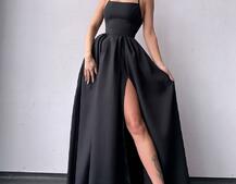 Сукня максі  зі шнурівкою на спинці | PUSHKA SHOP